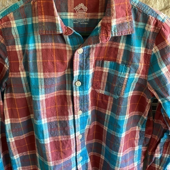 Boys' Dress Shirt 14H-16H - Formal Kidswear by Thereabouts - Picture 3 of 4